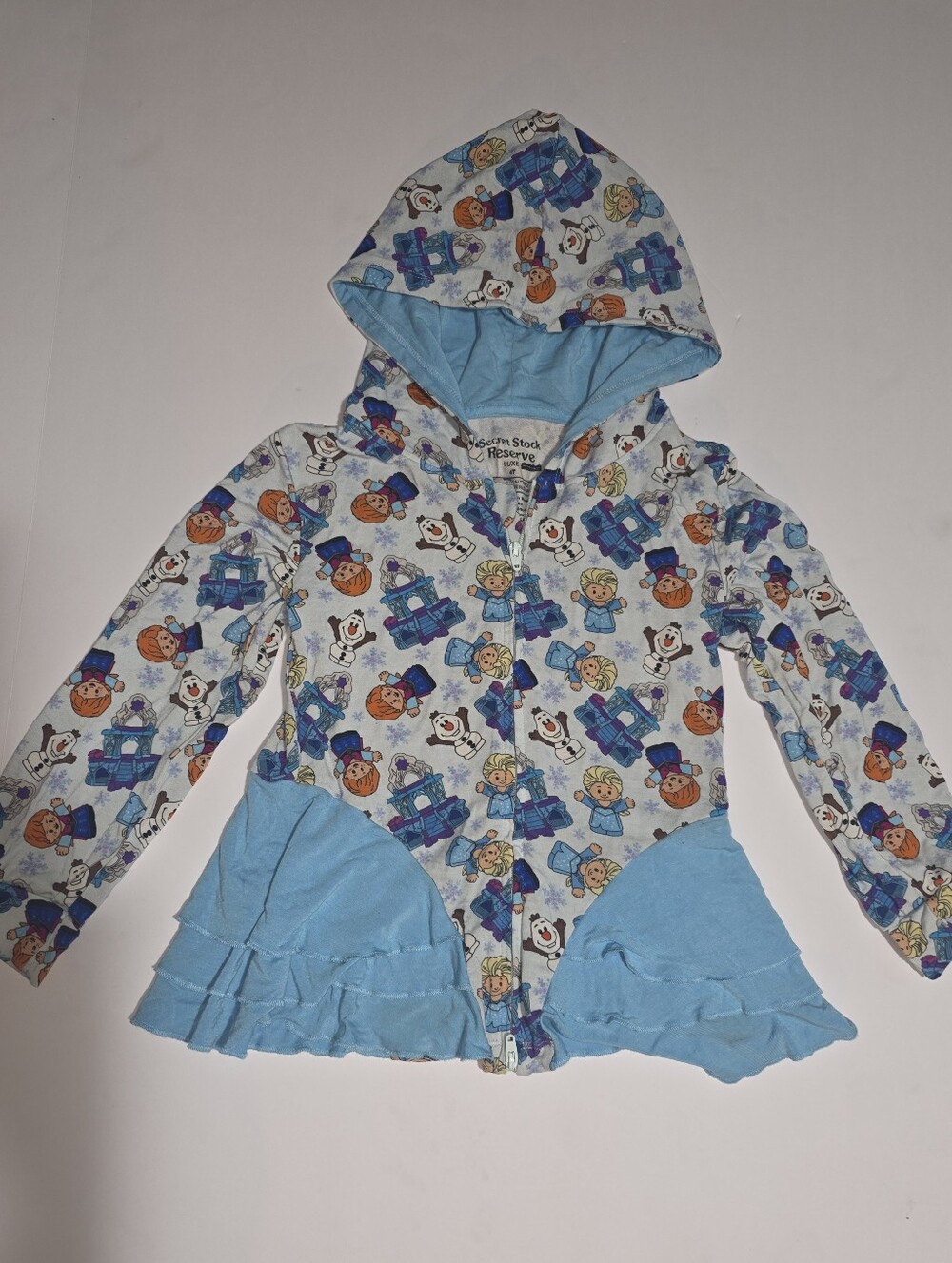 Frozen Little People Bamboo Zip Up Hoodie